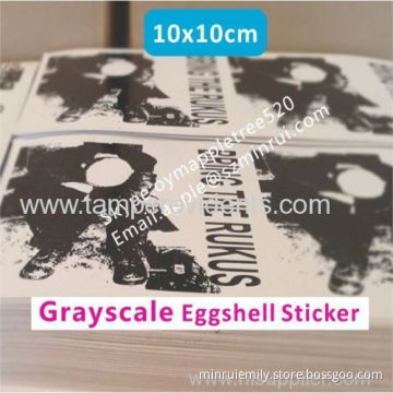 10x10 Eggshell Sticker On Sheets,graffiti Art Screen Printing Eggshell Stickers,broken Eggshell Sticker 